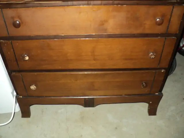 3 Drawer Drop Front Desk ~ Needs some TLC ~ cheap! Calls Only!