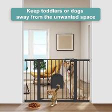 TSAYAWA Extra Wide Auto-Close Safety Gate - Photo 3
