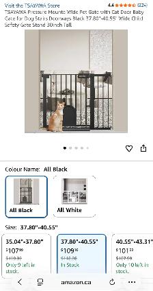 TSAYAWA Extra Wide Auto-Close Safety Gate - Photo 7