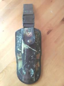 Hunting knives set of 3 new in camo belt sheath - Photo 2