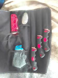 Bass Pro 3 Filleting knife set in pouch new