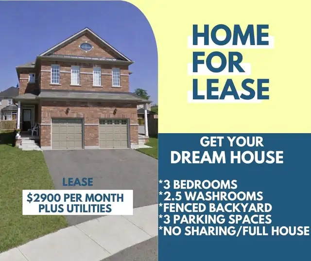 WHOLE HOUSE FOR LEASE BRAMPTON SEMI DETACHED