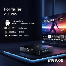 Formuler Z11 Pro 4K Android TV Box – Smooth Streaming – Brand Ne