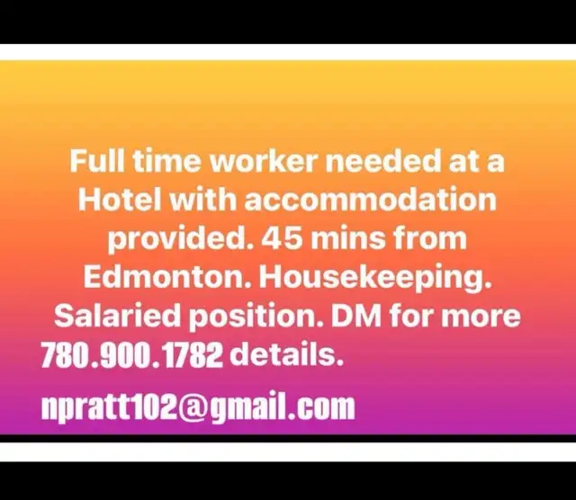 Housekeeping/ front desk