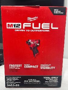 Milwaukee Tool M12 FUEL 12V Lithium-Ion Brushless Cordless . Hex