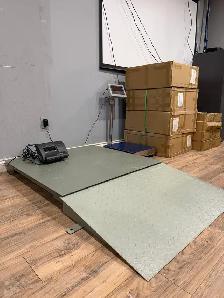 Industrial Pallet Scales Floor scales with Floor Ramps Combo Set - Photo 7