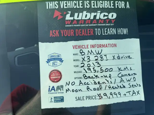 2013 BMW X3 28i XDRIVE - Photo 11