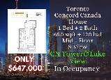 1 Bed 2 Bath | CN Tower & Lake View Canada House only $647,000
