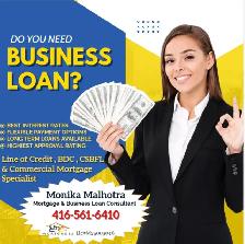 Small Business or Commercial Loans, Mortgage, Personal Loan
