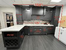 Showroom Upgrading Charcoal-Stained Maple Display Kitchen onSale - Photo 9