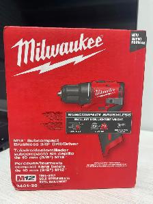 Milwaukee Tool 12V M12 Lithium-Ion Brushless Cordless Subcompact