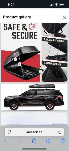 Brand new rooftop carrier hue savings duraliner