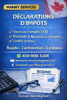 Aucun revenu? Déclaration d’impôt rapide - Photo 2
