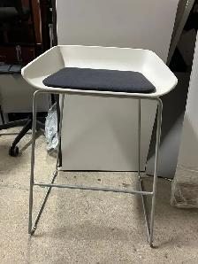 Steelcase Scoop Bar Height Stool(With Cushion)-Call us now!