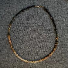 Ombre Tourmaline Necklace on Sterling Silver - 20% Off