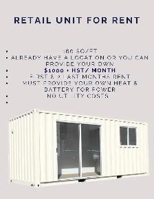 Retail Space for Rent