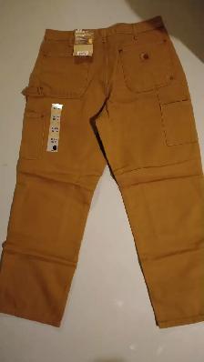 (34 X 30) Men's Work Pants_Loose Original Fit with company logo