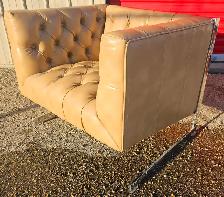 Brown Leather Chair $200. Delivery Available