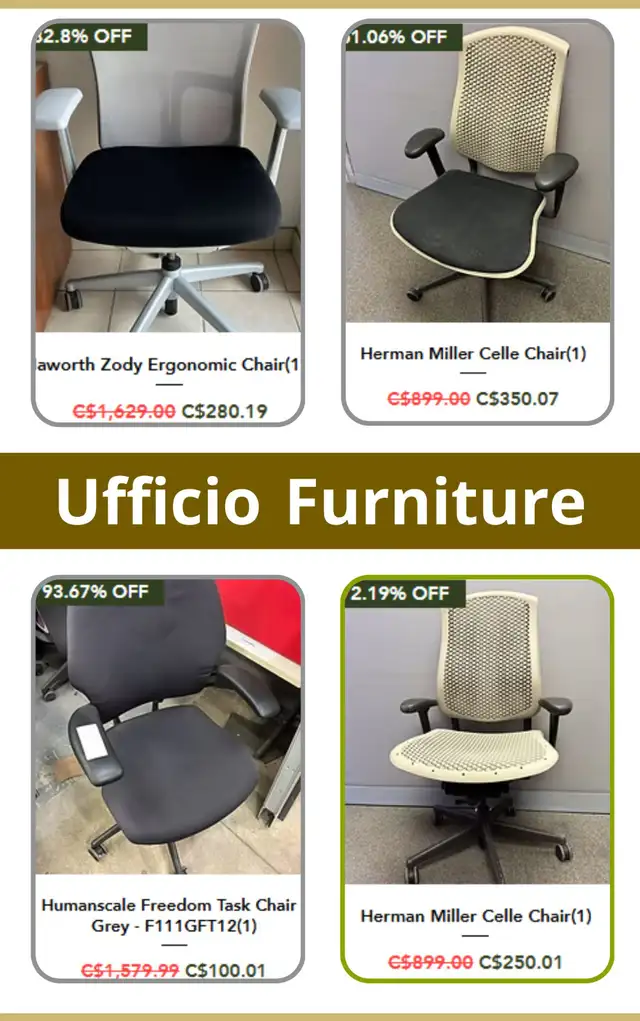 Comfort Meets Affordability – Used Office Chairs- Call Us Now!