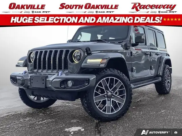 2023 Jeep Wrangler 4DR HIGH ALTITUDE | HYBRID | SKY TOP | TOW GR