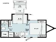2021 Winnebago Industries Towables Micro Minnie 2108FBS
