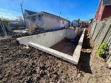 Concrete footing and foundation wall - Photo 2