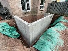 Concrete footing and foundation wall - Photo 4
