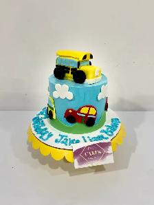 The wheels on the bus cake, pokemon cake , Nintendo cake - Photo 3