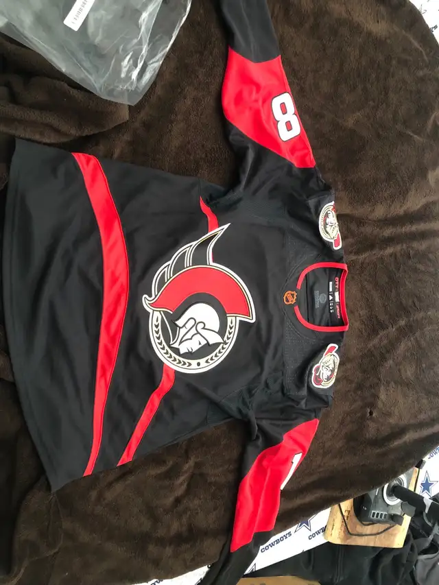 retro Ottawa senators Tim stutzle jersey signed