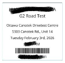 EARLY G2-G ROAD TEST (G-G2) BOOKING, DRIVE CLASSES - Photo 2