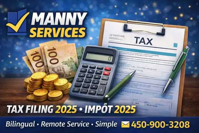 Impôts Pas Cher Longueuil | Tax return Rapide 24h (FR/EN)