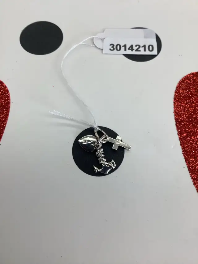 trio de breloque en argent