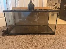 40 Gallon Terrarium Reptile Tank & Heat Lamp