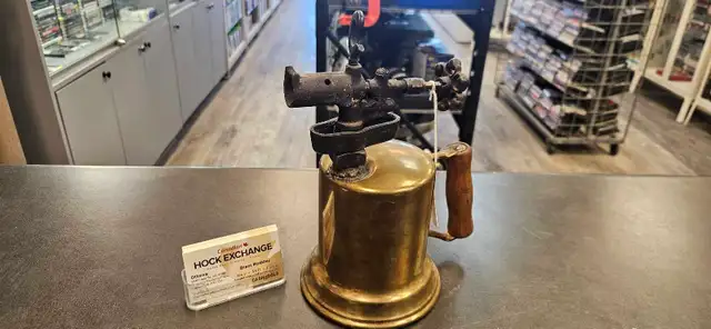 Vintage Brass Oil Torch