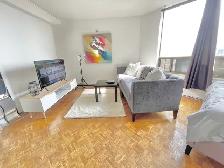 Fully Furnish Studio/Loft Apartment Cable, Net, Utils Inc.