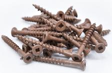 500PK Deck Screws Brown Ceramic #8 x 2in (Price $28.49) - Photo 2
