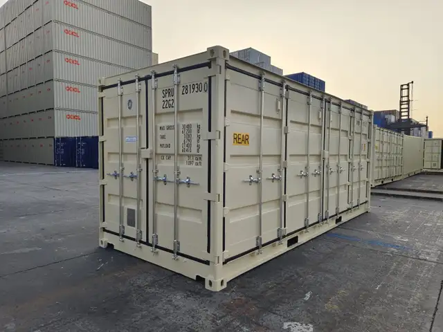 20’ Open Side Shipping Container | Full Side Access Sea Can - Photo 2