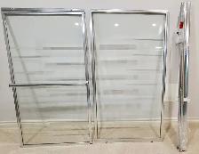 Shower glass sliding doors - for standard size bathtub