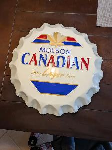 Molson Canadian Beer Sign