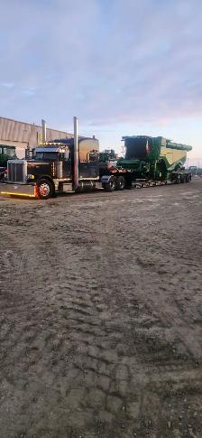 RGN or STEP DECK OVERSIZED COMPANY DRIVER REQUIRED.70C /M