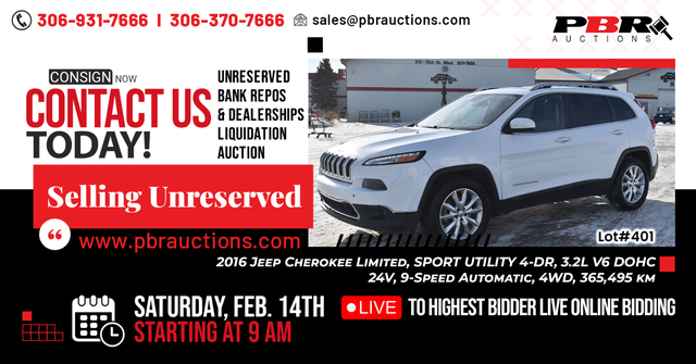 ! Unreserved Bank Repos & Dealerships Liquidation Auction !
