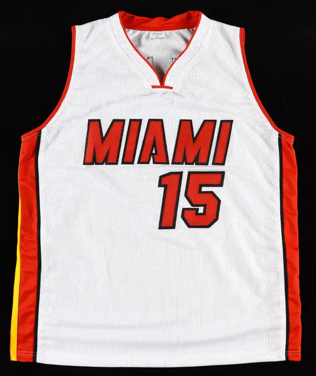 Mario Chalmers Signed Heat (2X Champ) Jersey l Authenticated