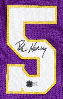 Robert Horry Signed Lakers Purple Jersey l Authenticated - Photo 3