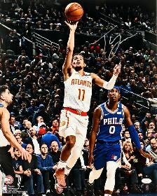 Trae Young Signed 16X20 Photo l Authenticated - Photo 3