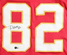 Dante Hall Kansas City Chiefs Signed Red Jersey | Authenticated - Photo 3