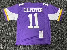 Daunte Culpepper Vikings Signed Purple Jersey | Authenticated