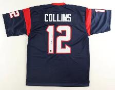 Nico CollinsTexans Signed Navy Jersey | Authenticated - Photo 5