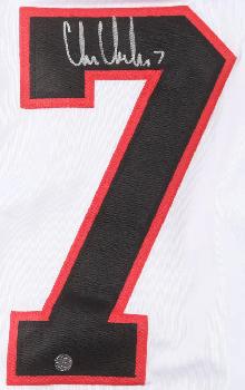 Chris Chelios Blackhawks Signed Red Jersey | Authenticated - Photo 3