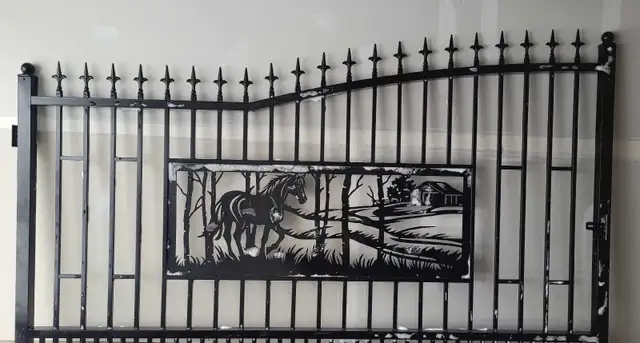 20 foot decorative driveway gates