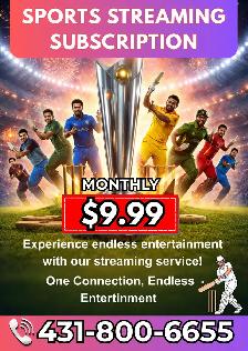 Live Cricket Streaming Service – HD Quality